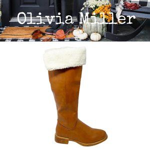 NWOT Olivia Miller Helix Women's Knee High Boots